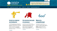 Desktop Screenshot of marketinginclusivo.com